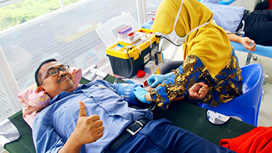 Primacom Care: Blood Donation Program