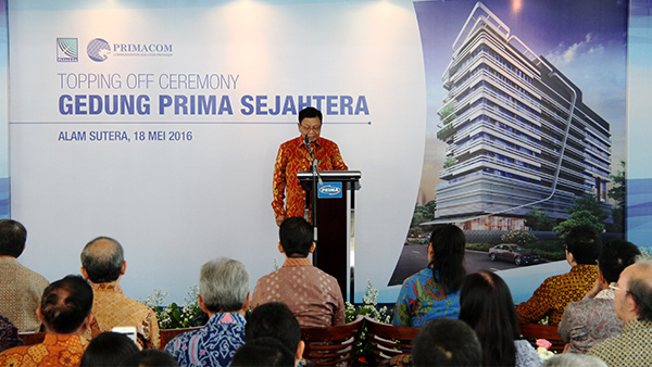 Topping Off Ceremony: Gedung Prima Sejahtera