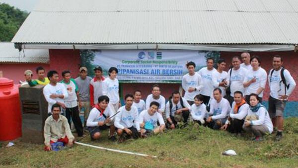 Primacom Sanitary Charity on Tanjung Sari