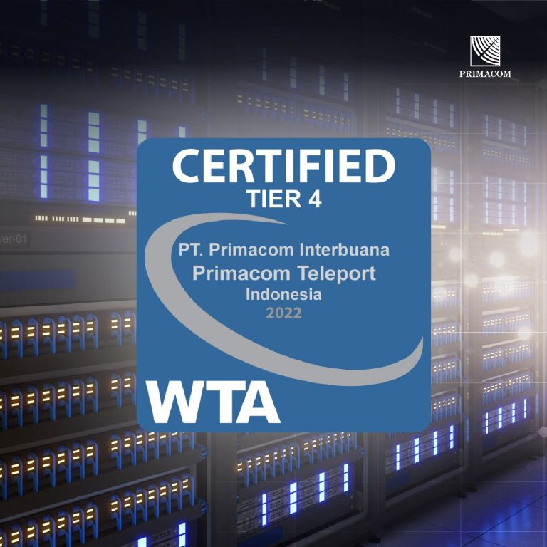 Primacom Teleport Raih Sertifikasi WTA Tier 4