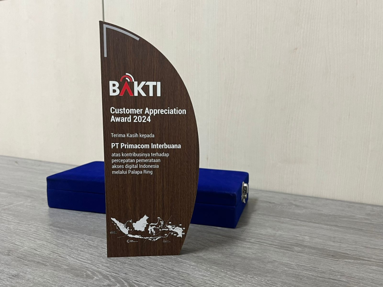 Primacom Raih Penghargaan dalam BAKTI Customer Appreciation Awards 2024