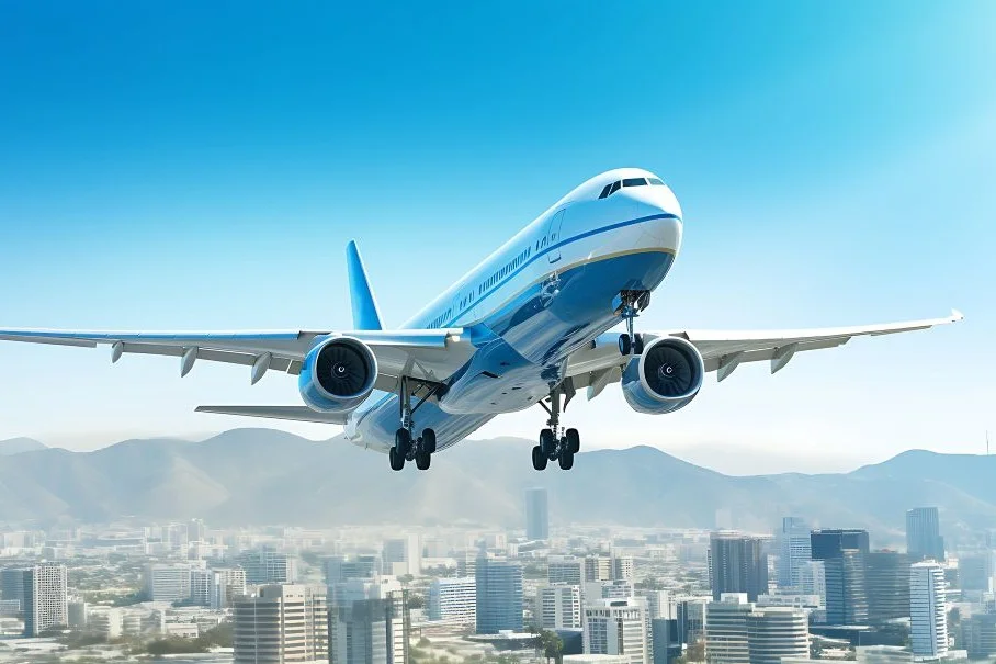 Ilsutrasi Pesawat terbang